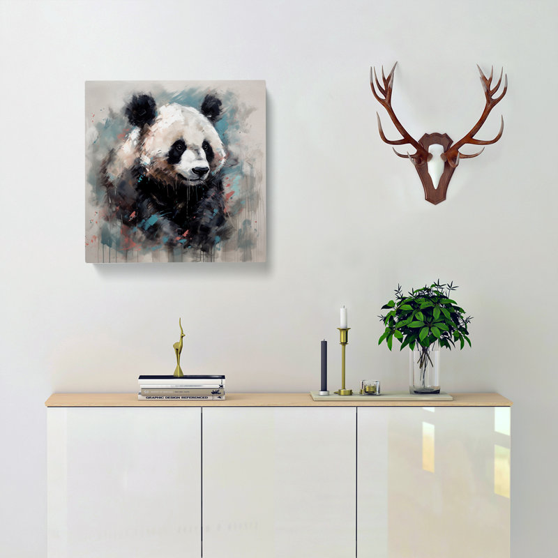Modern Wall Art - Wrapped Canvas, 35cm H x 35cm W x 3cm D