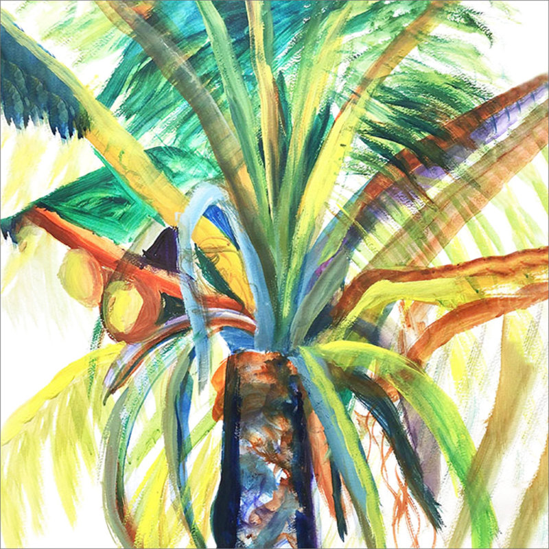 Sous-verre Demaris Palm & Nuts