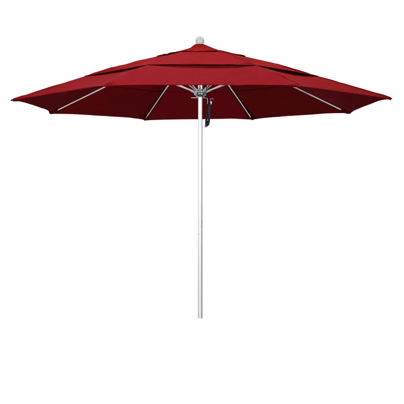 Parasol de marché 11 pi Hibo, Rouge - Pacifica
