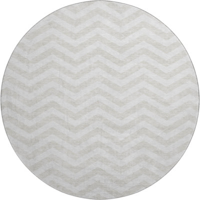 Premium Machine Washable Prisco Ivory Rug