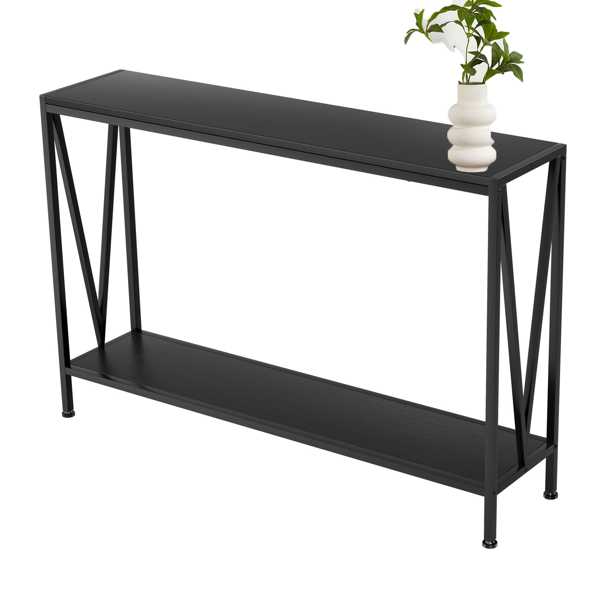 Latitude Run® Myakka Narrow Console Sofa Side Table for Entryway