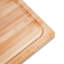 CONSDAN Wood Cutting Board, Solid Hard Maple, 1-1/2” Thick-1825431157