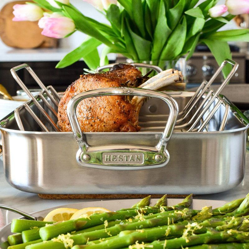 Hestan Provisions 14.5" Small Classic Roaster w/ Rack