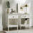 Lafever Mid-Century Modern Minimalist 1-Drawer Solid Wood Nightstands-1485287229