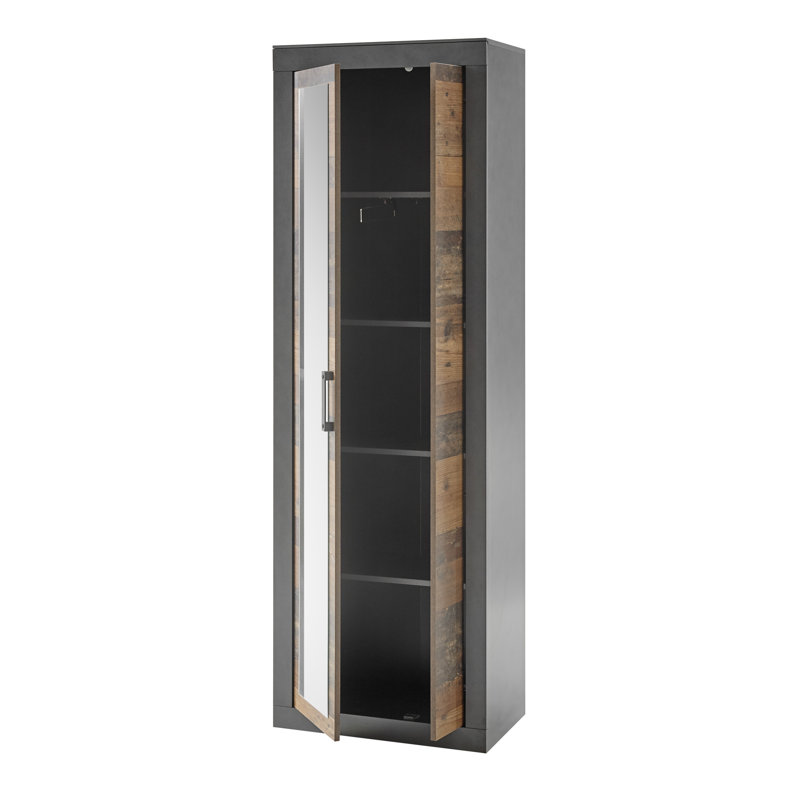 Taurine 2 Door Solid + Manufactured Wood Wardrobe