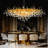 Akari Tree Branch Tear drop Chandelier Lighting