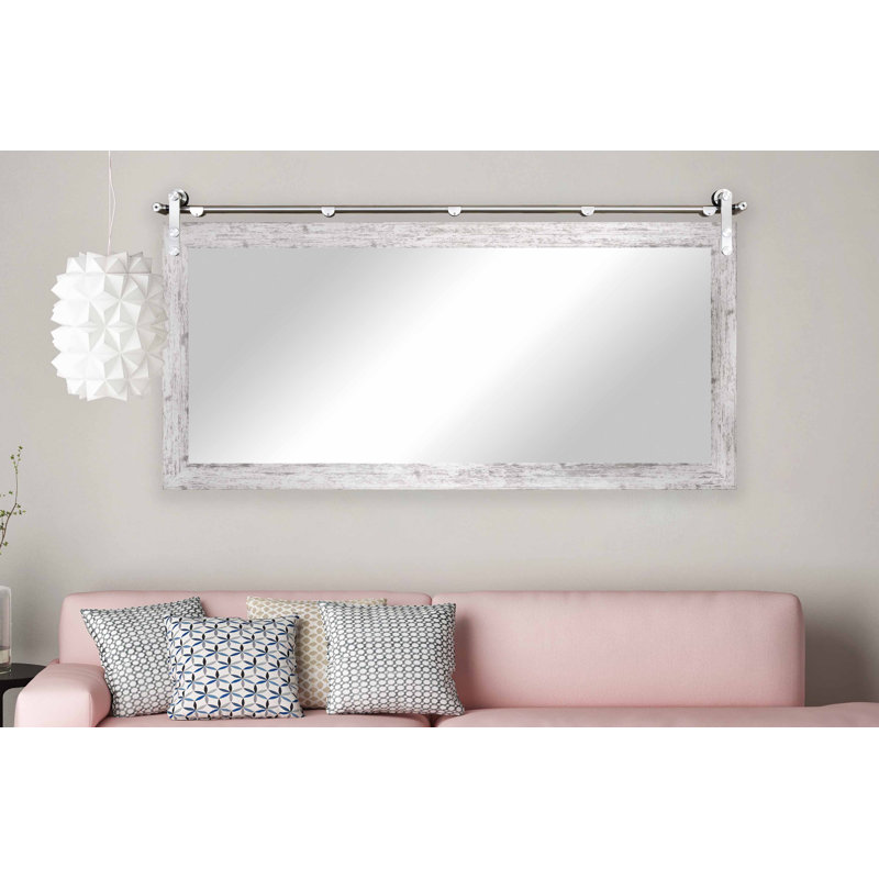 Armoire à bijoux avec miroir James-William, H 30,5 po x l 65,5 po