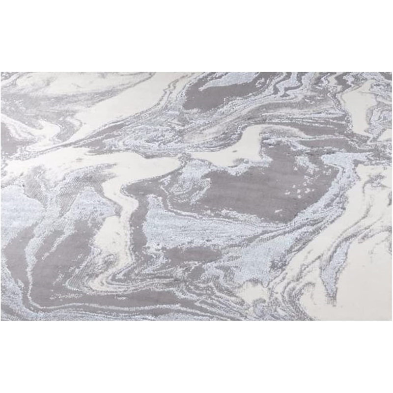 Marble Pattern Area Rugs Grey, Rectangle 120 x 170cm