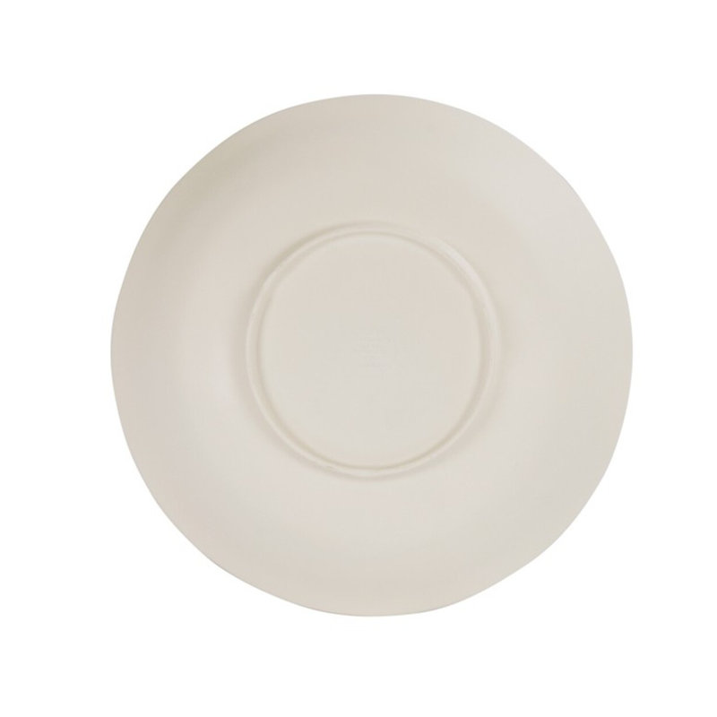 Hand Thrown 12" Diameter Bowl, Ivory