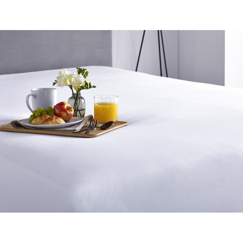 Housse de protection pour matelas à 5 côtés Norcatur SmartGuard - barrière imperméable et protection antimicrobienne, Simple