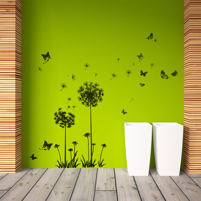 Plants & Flowers Non-Wall Damaging Wall Decal