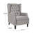 Stylish and Comfortable Pushback Recliner with Tufted Upholstery and Wingback Design for Modern Living Rooms-218804694
