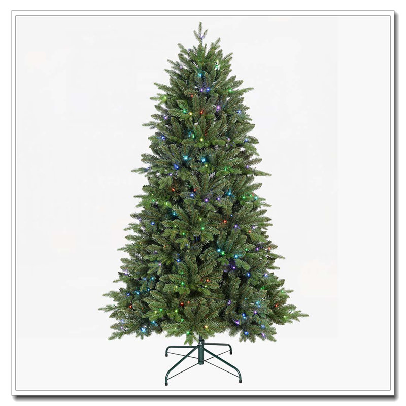 Arbre de Noël 7 pi pré-éclairé
