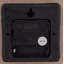 Alsiha Manufactured Wood Wall Clock