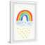 «Gastelum Rainbow Shower», reproduction encadrée-179869325