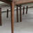 All solid wood rectangular large slab dining table Walnut Rectangular Solid Wood Top Dining Table-100720042