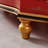 Red Hand-Painted Accent and Buffet Cabinet