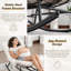 Chaise berçante d'extérieur surdimensionnée avec repose-pieds Papasan-1437447034