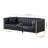 Dreiling 77.6" Faux Leather Tuxedo Arm Sofa-1026256339