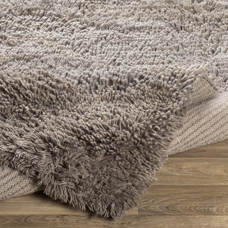 Berkley Solid Shag Area Rug - Thumbnail 3