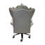 Fauteuil de bureau Versailles pivotant capitonné-111302125-111302124