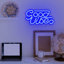 Enseigne lumineuse bleue 1 po Costales-539577776