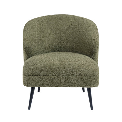 Luxury Living Room Furniture 1pc Accent Chair Upholstery, High-Density Foam Seat Cushions by Corrigan Studio