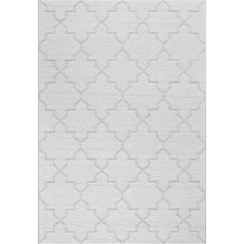 Carrizal Geometric Hand Woven Indoor / Outdoor Area Rug, Rectangle 80 x 150cm