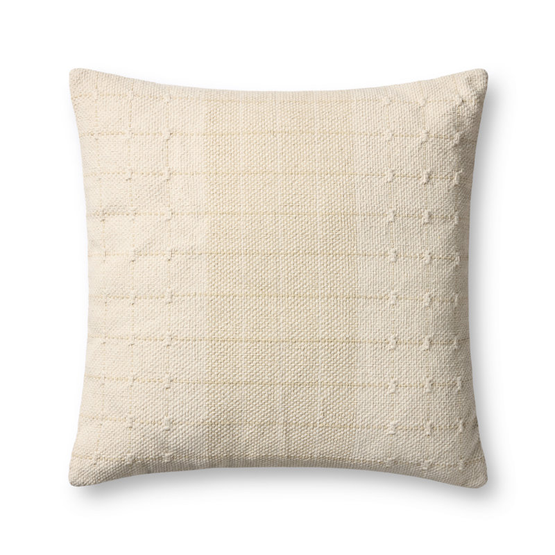 Loloi Accent Pillow, Beige/Natural Geometric