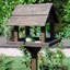 Wood Freestanding Hummingbird Feeder