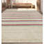 Tapis beige noué à la main de haute qualité