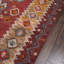 Laughlin Wool Oriental Area Rug in Red/Beige-2022945221