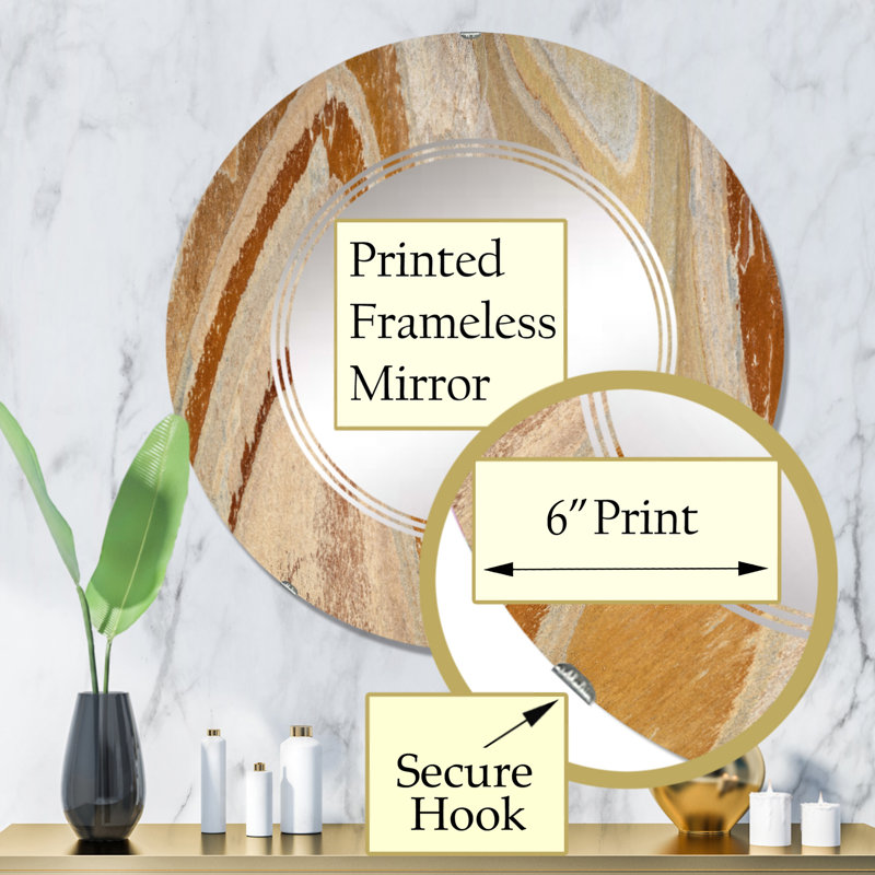 Miroir de salle de bain sans cadre, 32 po x 32 po