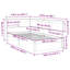 Solid Wood Bed Frame