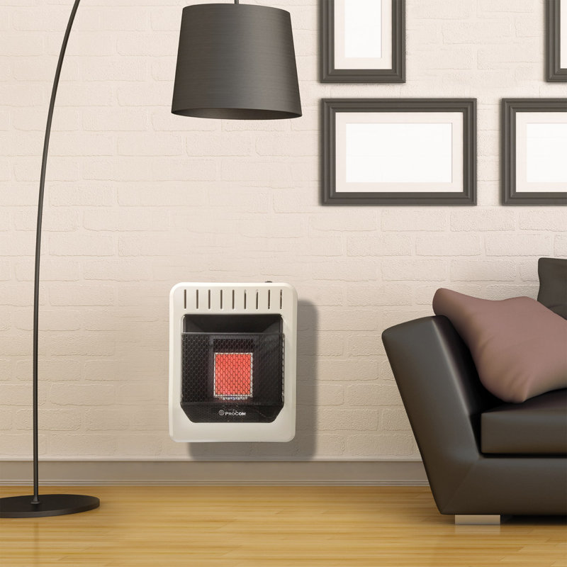 ProCom 10000 BTU Wall-Mounted Space Heater, Propane