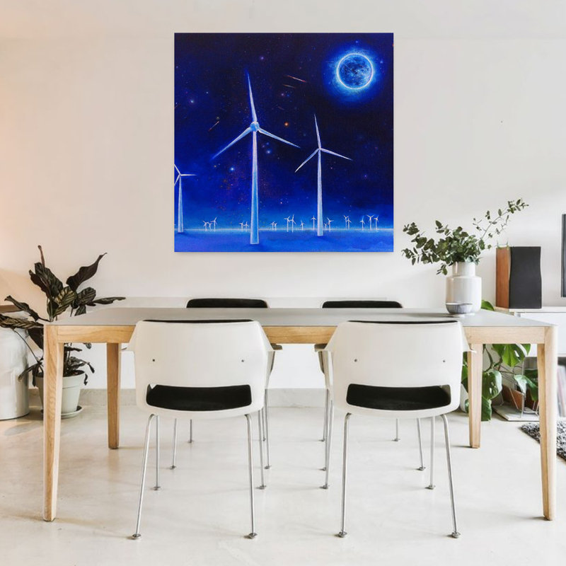 Art contemporain contemporain, art contemporain, H 36 po x l 36 po