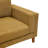 Corduroy Upholstered Square Arm Sofa With Wooden Legs-174788242