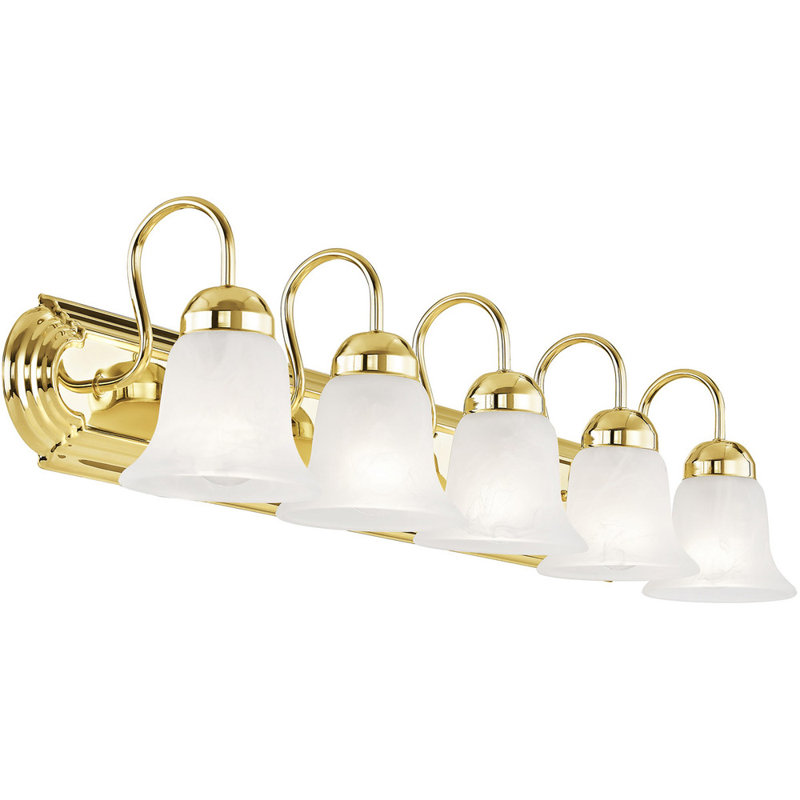 Éclairage pour meuble-lavabo 5 lumières Rueter