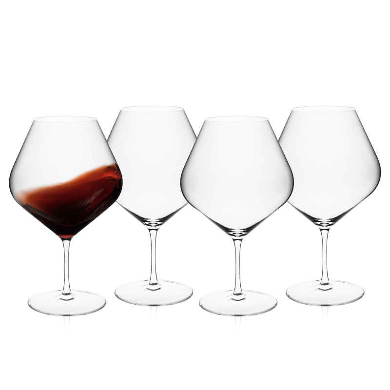 Library Crystal Red Wine Glass