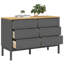 Solid Wood Rectangle Accent Chest-1430989775
