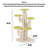 Creative Solid Wood Cat Tree-138583675