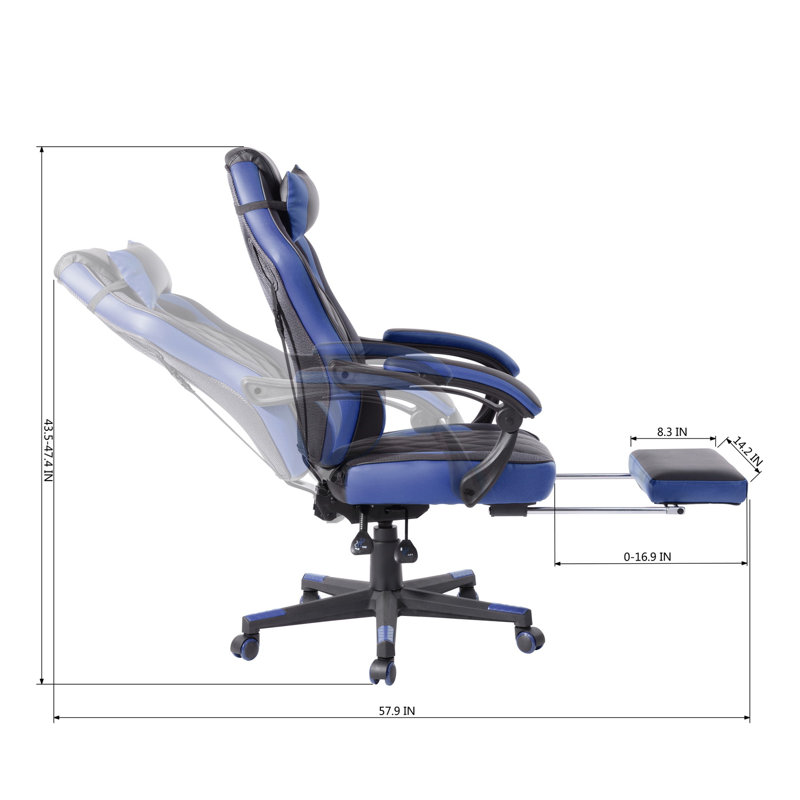 Aahana PC & Racing, Blue/Black