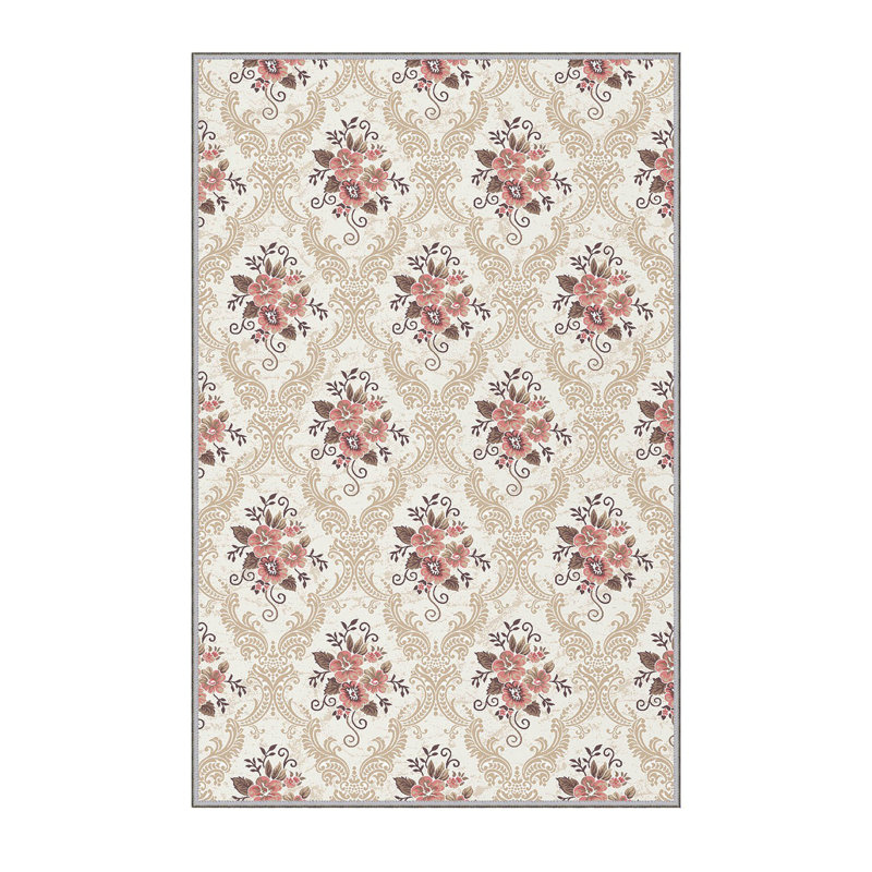Luxueux tapis imprimé en 3D, 5,9 x 9,2 pieds | 100% polyester, velours de 0,3 po de hauteur, 650 g / m² | Antibactérien et antidérapant dessous, lavable à la machine pour un entretien facile | Parfait pour le salon, la chambre à coucher ou le bureau