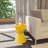 Durant Reversible Drum End Table with Storage – No Assembly Lightweight Accent Side Table for Indoor & Outdoor Use-271052801