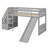 Loft Bed With Stairway And Slide-870995864