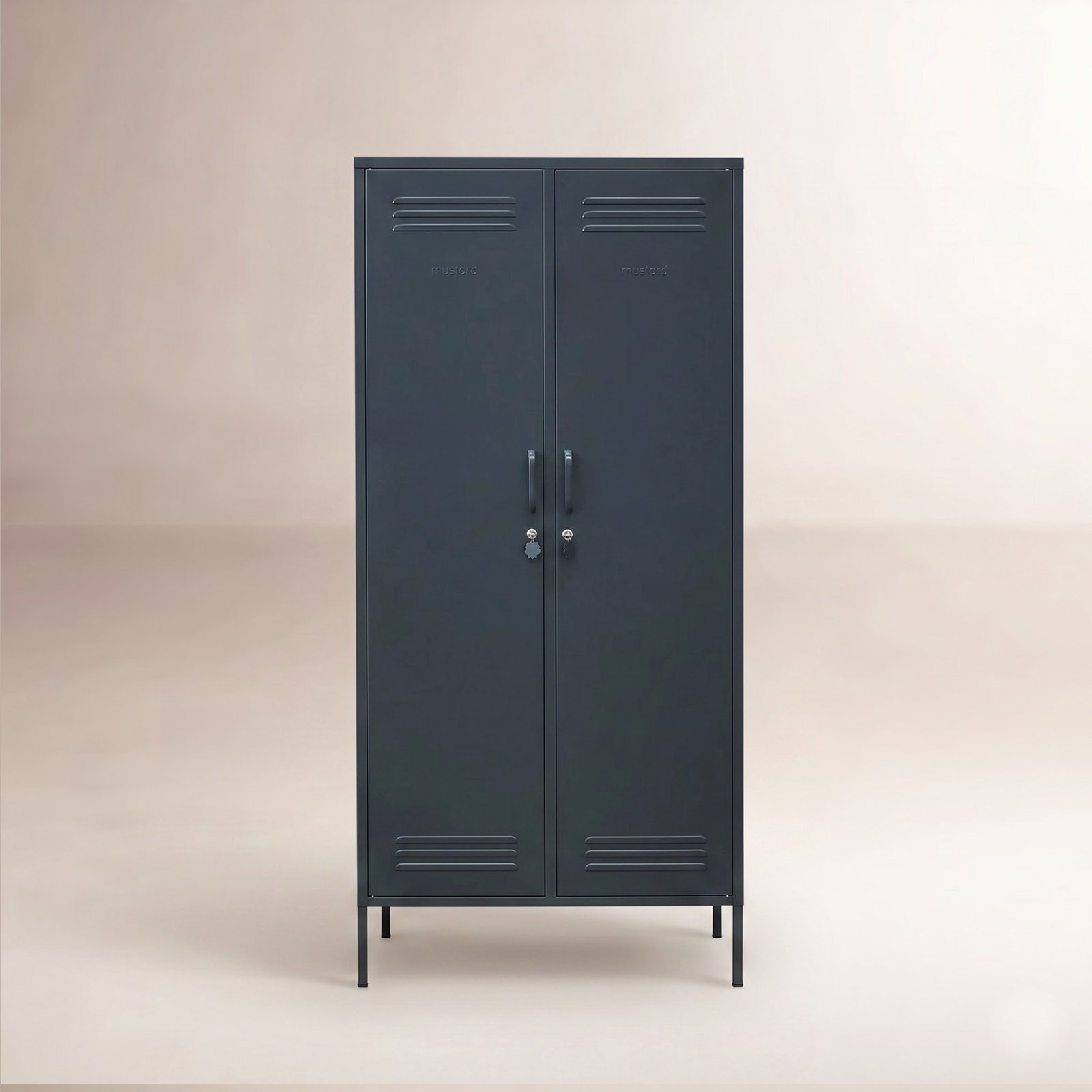 Mustard Made The Twinny Wardrobe Locker, Slate
