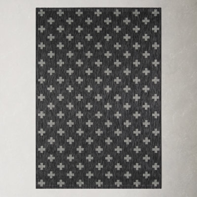 Novogratz Umbria Striped Geometric Outdoor Rug