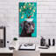  «Chocolate Boi» par Heather Gauthier, art mural sur toile, 12 po x 24 po