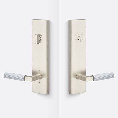 Levanto Sideplate Entry, Straight Knurled Grip