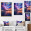 Bolan, bleu, rose, sskyline, symphonie I - impression-168225886-168225831
